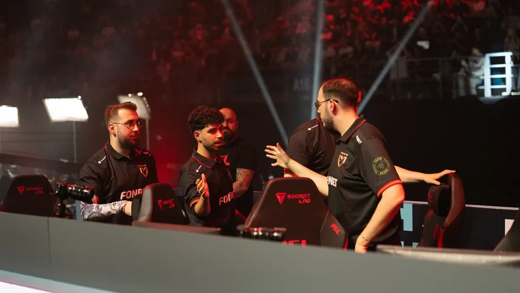 MOUZ after losing to Spirit in the semis at PGL Astana 2026